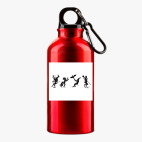 Металлическая бутылка 400 мл UV-DTF