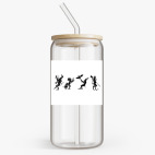 Банка с бамбуковой крышкой