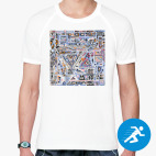 Мужская спортивная футболка