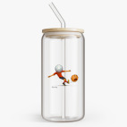 Банка с бамбуковой крышкой