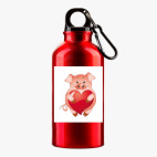 Металлическая бутылка 400 мл UV-DTF