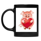 Кружка цветная UV-DTF