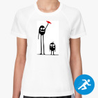 Женская спортивная футболка