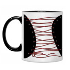 Кружка двухцветная