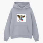 Толстовка худи оверсайз