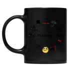 Кружка цветная UV-DTF