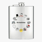 Фляжка стальная