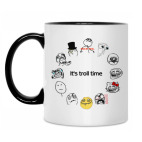 Кружка двухцветная