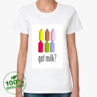 Женская футболка органик