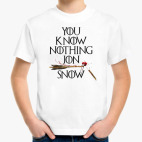 Детская футболка