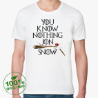 Мужская футболка органик