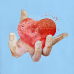 Сердце в руке, heart in hand