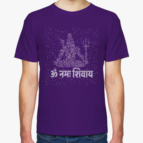 Футболка с принтом Махешвара Шива (звездный)