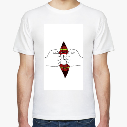 Футболка с принтом бомба