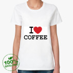 Женская футболка органик