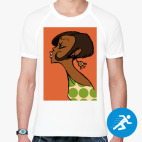 Мужская спортивная футболка