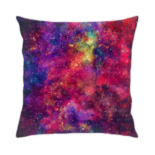 Подушка с принтом Космос
