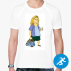 Мужская спортивная футболка
