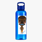 Прозрачная спортивная бутылка