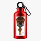 Металлическая бутылка 400 мл UV-DTF