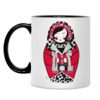 Кружка двухцветная