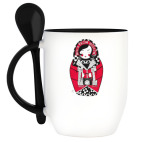 Кружка с ложкой