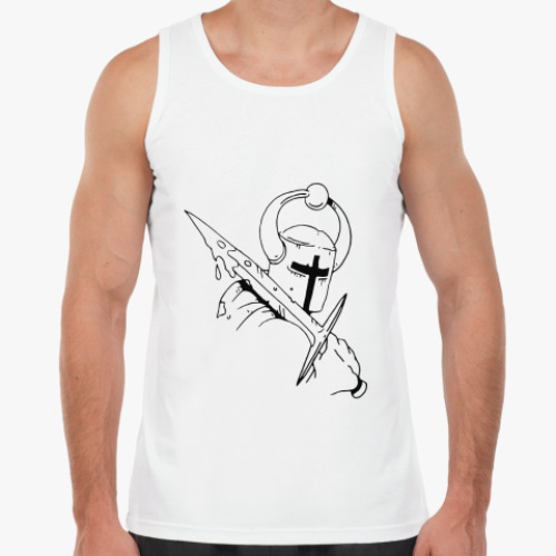 Майка с принтом Рыцарь