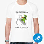 Мужская спортивная футболка