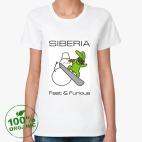 Женская футболка органик