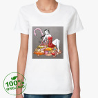 Женская футболка органик