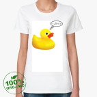 Женская футболка органик