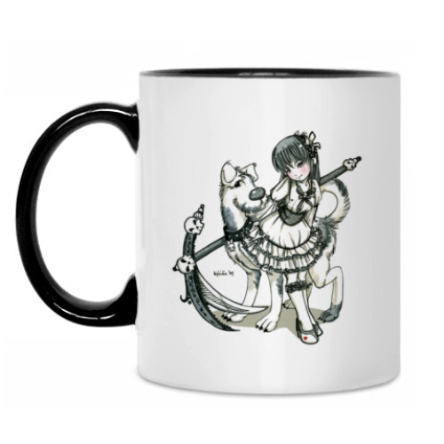 Кружка с принтом Death Magnetic