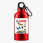 Металлическая бутылка 400 мл UV-DTF