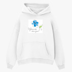 Толстовка худи оверсайз