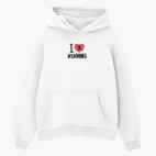 Толстовка худи оверсайз