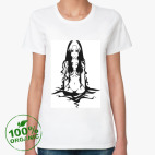 Женская футболка органик