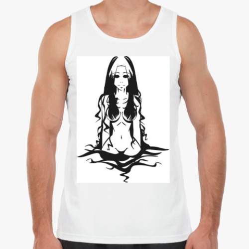 Майка с принтом Водяная Нимфа