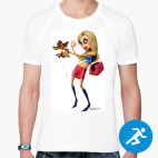 Мужская спортивная футболка