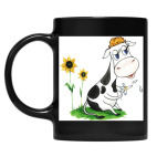 Кружка цветная UV-DTF