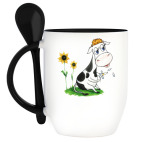 Кружка с ложкой