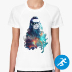 Женская спортивная футболка