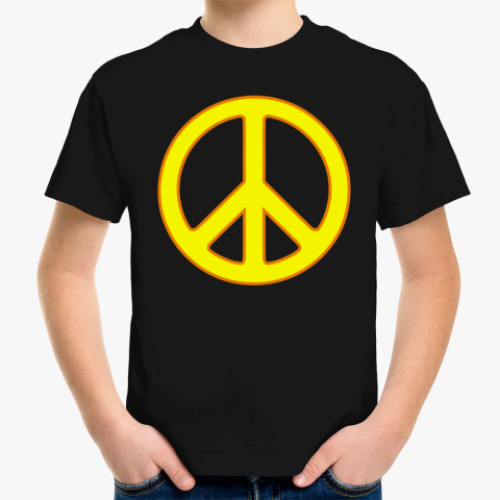 Детская футболка с принтом Хиппи