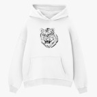 Толстовка худи оверсайз