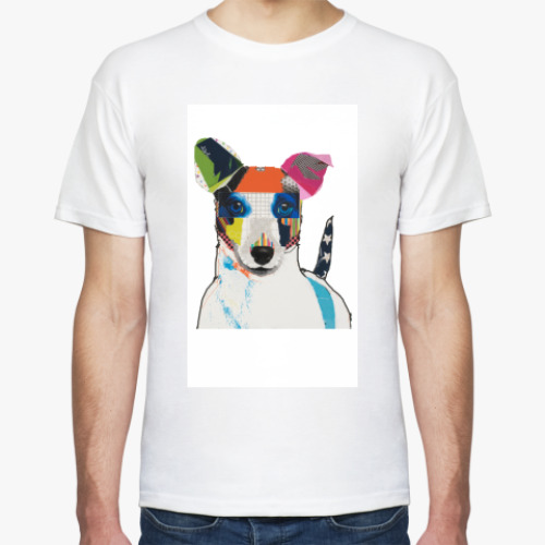 Футболка с принтом Dog