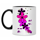 Кружка двухцветная