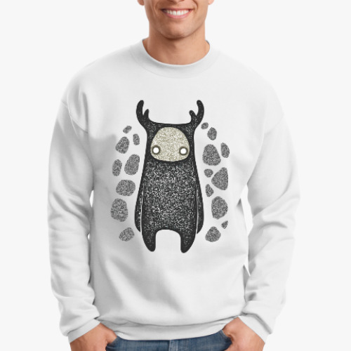 Свитшот с принтом Зверь