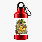 Металлическая бутылка 400 мл UV-DTF