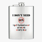 Фляжка стальная