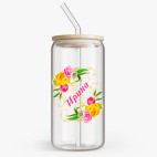 Банка с бамбуковой крышкой