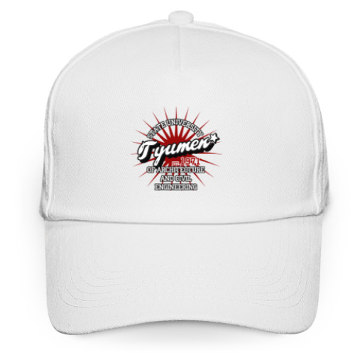 Кепка бейсболка с принтом ТюмГАСУ - Тюменский Гос. Архитектурно-Строительный